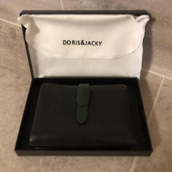 Doris & Jacky Leather Wallet NWOT - Picture 1 of 13